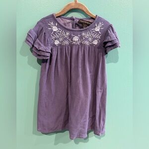 French Connection Dress with Floral Embroidery Airy Spring Cottagecore